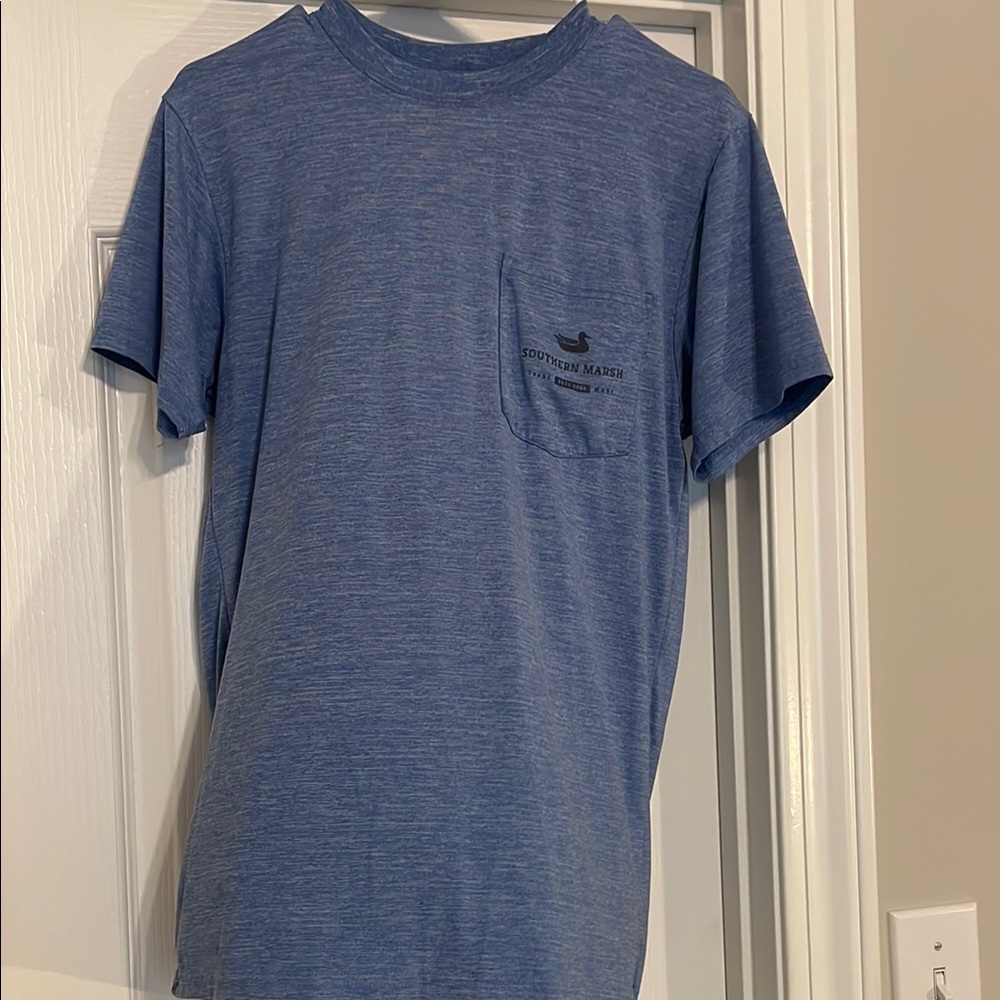 Southern Marsh Blue Men's T-Shirt